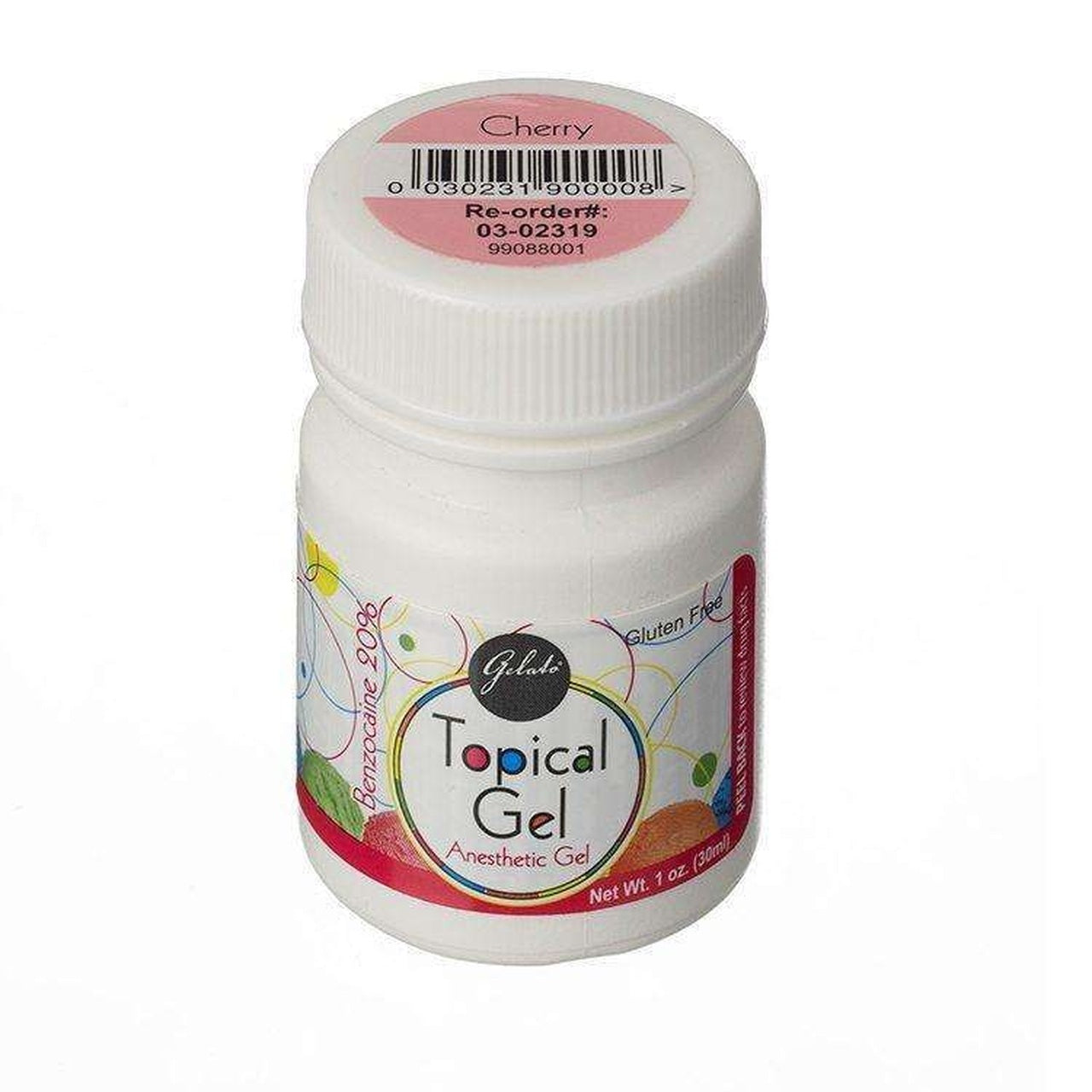 Keystone 03-02319 Gelato Plus Cherry Flavored Topical Oral Anesthetic Gel 1 Oz Keystone 03-02319 Gelato Plus Cherry Flavored Topical Oral Anesthetic Gel 1 Oz
